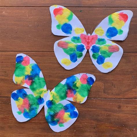 Butterfly Symmetry Art Butterfly Crafts Preschool Butterfly Art And