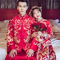 Celebrity Couples in Traditional Chinese Wedding Fashion | DramaPanda