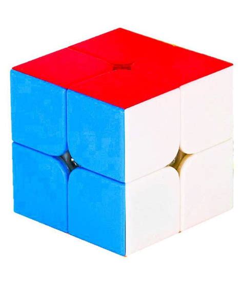 Aseenaa Speed Cube 2x2 High Speed Stickerless Magic 2x2x2 Brainstorming