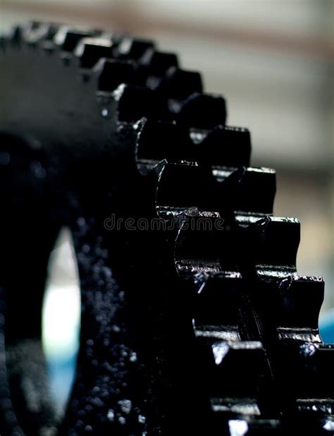 Black Gear Stock Image Image Of Solid Heavy Wheel 10134987