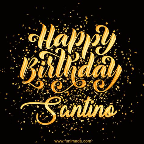 Happy Birthday Card For Santino Download  And Send For Free