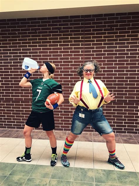 athlete vs mathlete nerd costume theme day spirit week outfits halloween costumes for teens