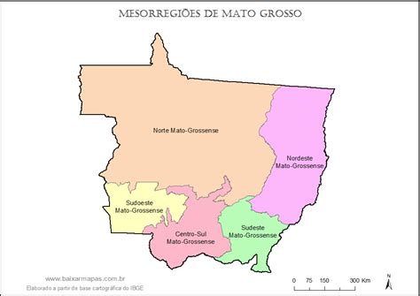 Divisão Do Mato Grosso