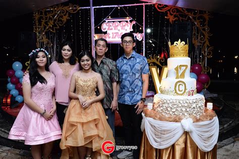 Groovy Event Organizer Cerry Sweet 17th Birthday Party