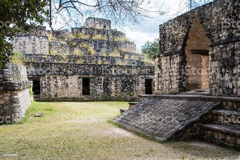 Ek Balam Structures Stock Photo Download Image Now Ancient