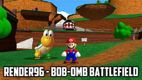 ⭐ Super Mario 64 Pc Port Mods Render96 Levels Bob Omb Battlefield