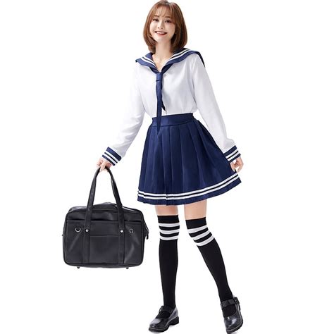 Woman School Uniforms Sexy Collage Student Sailor Party Cosplay Costume
