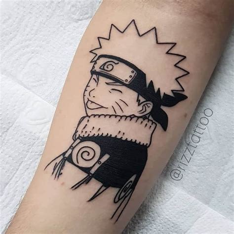 Small Naruto Anime Tattoos