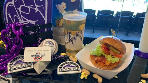 Aramark Unveils New Coors Field Food Offerings For Season News