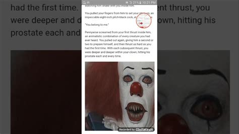 Old Pennywise X Dominant Reader Sex 18 Nsfw Youtube