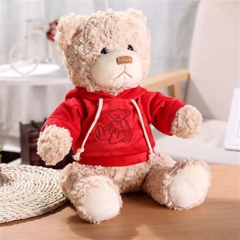 2019 Promotion T Custom Plush Toy Teddy Bear With Clothes Wholesale Mini Plush Soft Toy Teddy