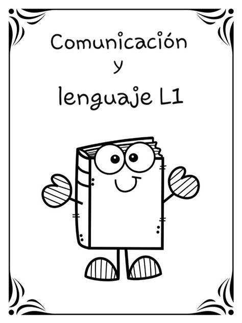 Carátula Para Cl Caratulas Para Comunicacion Dibujos De
