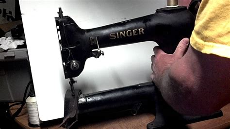 Rare Antique 1934 Industrial Singer 119 2 Leather Walking Foot Sewing