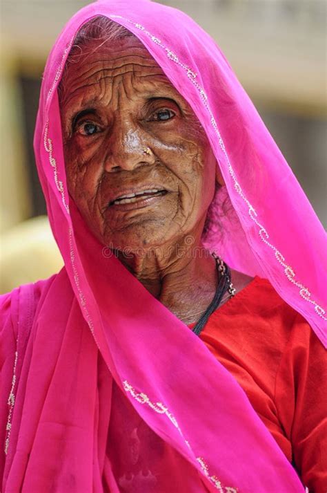 Jodhpur India September Portrait Old Indian Women Stock Photos Free Royalty Free