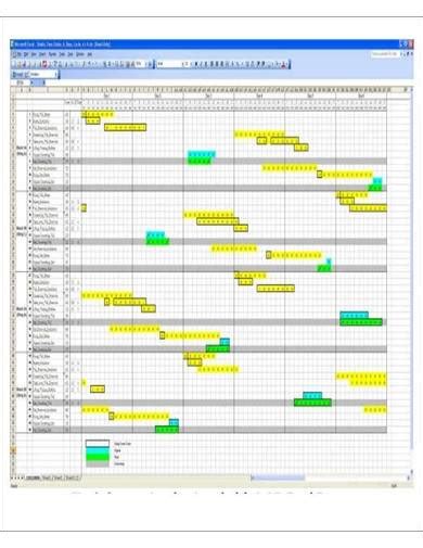 Free 15 Construction Schedule Samples In Ms Excel Pages Ms Word