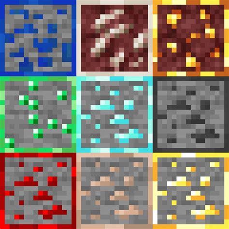 Thus, you will always know in which direction to dig in order to find what you want and avoid encounters with aggressive mobs. K3wl's Ore Outline for Bedrock Edition Minecraft Texture Pack