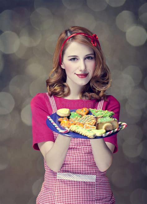 Redhead Women Cookies Stock Images Download 47 Royalty Free Photos