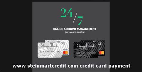 Allow for up to two billing periods after promotional period ends for double points to. steinmartcredit.com - login and bill payment guide - business