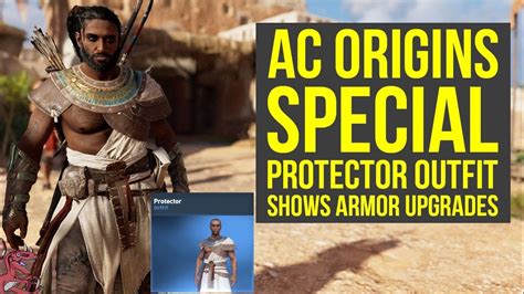 Assassin S Creed Origins Outfits SPECIAL PROTECTOR OUTFIT Shows