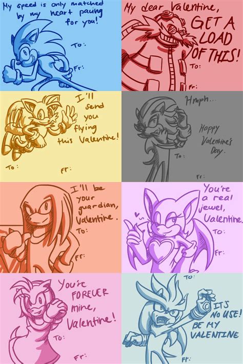 Sonic Valentines By Joyalma On Deviantart