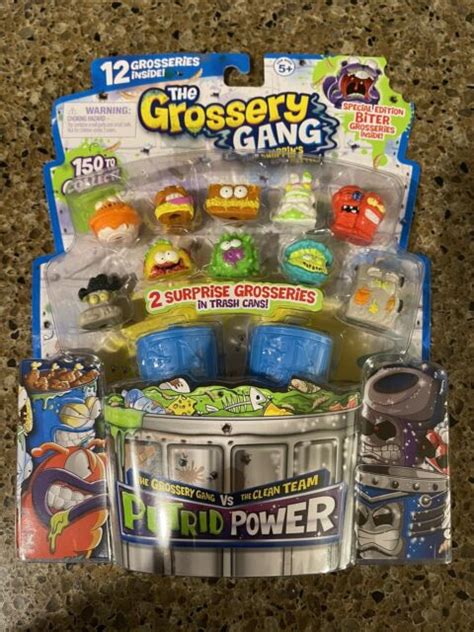The Grossery Gang Series 3 Putrid Power 12 Including 2 Surprise