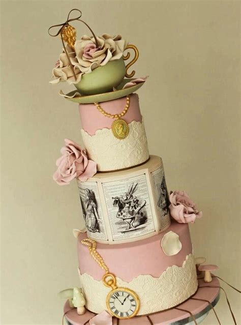 Pin By Cindy Reeder On Cakes I Like Alice In Wonderland Cakes Alice