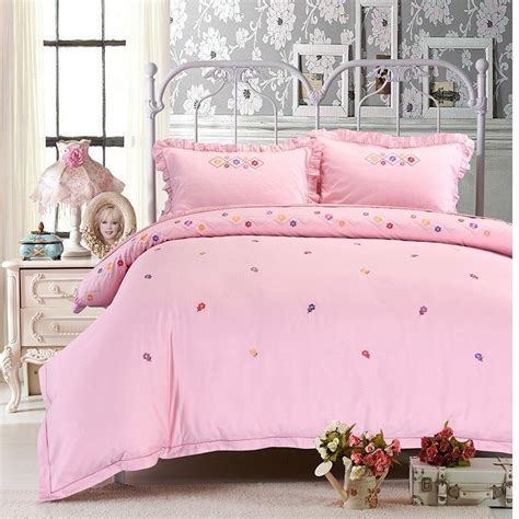 Pastel Pink Queen Bedding Hanaposy
