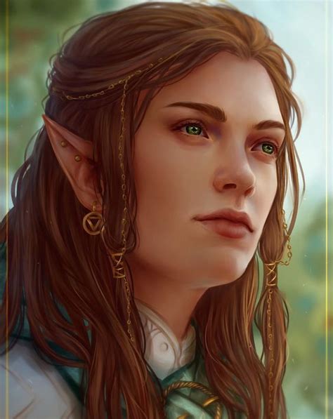 Pin By Warden Feminist On Avatars For Dandd Elves Fantasy Elf Art