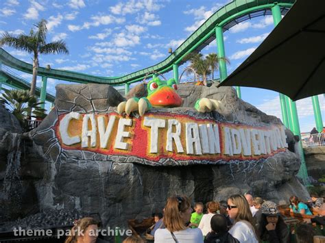 Cave Train Adventure At Santa Cruz Beach Boardwalk Theme Park Archive