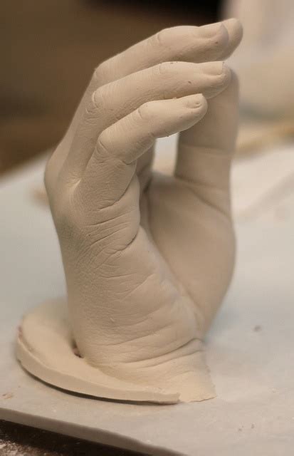 Plaster Hand Cast In 2020 Plaster Hands Hand Sculpture Hand Molding