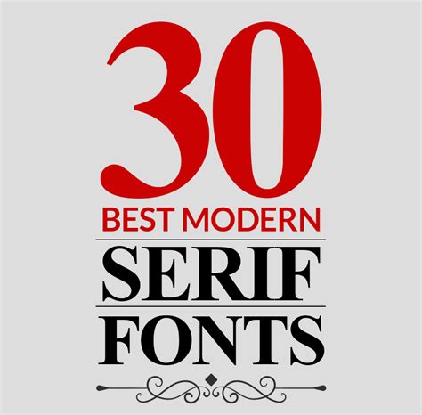 30 Best Modern Serif Fonts For Designers Graphic Design Junction