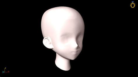 Low Poly Head Base Mesh D Asset Cgtrader My XXX Hot Girl