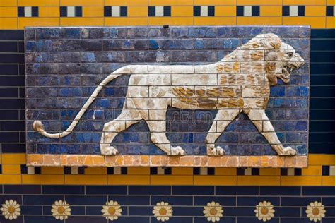 Ishtar Gate Babylonian Mosaic Royalty Free Stock Photos Image 21000078