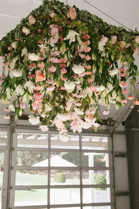 29 Gorgeous Wedding Floral Chandeliers That Will Blow Your Mind