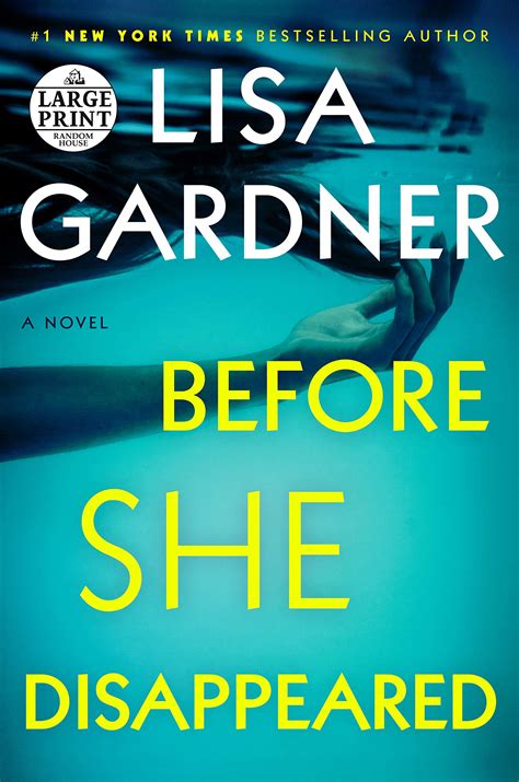 Before She Disappeared By Lisa Gardner The Candid Cover