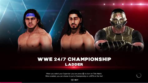 Wwe K The Destroyer Vs Chad Gable Ali Triple Threat Ladder Match Wwe Title Youtube