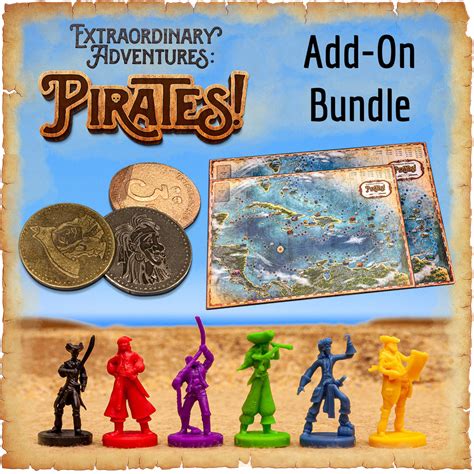 Extraordinary Adventures Pirates Add On Bundle Forbidden Games