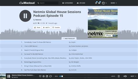 MixCloud changes it's policies and restricts scrubbing through tracks ...