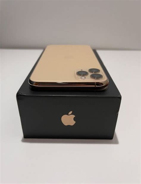 Apple Iphone 11 Pro Max 256gb Gold Unlocked A2218 Cdma Gsm