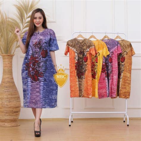 DASTER KAOS BATIK ABSTRAK TALI DEPAN | Shopee Indonesia