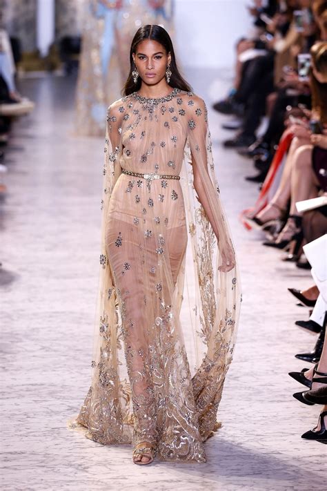 Elie Saab Couture Fashion Show Collection Spring Summer Presented During Paris Fashion