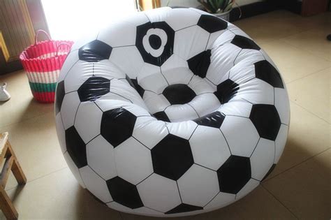 It's one of life's simple pleasures, and it's all about personal comfort. Fashion Football style Single leisure inflatable sofa with ...