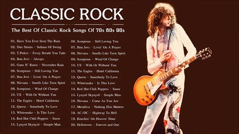 Classic Rock Collection The Best Of Classic Rock Songs Of 70s 80s 90s