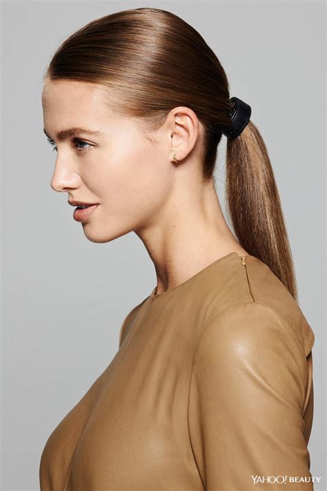 Fall Beauty Trend Dress Up Your Sleek Ponytail