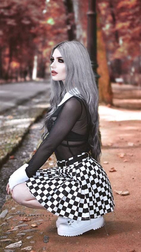 Dayana Crunk Goth Fashion Punk Gothic Outfits Hot Goth Girls