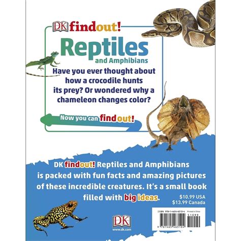 Dk Findout Reptiles And Amphibians Junglelk