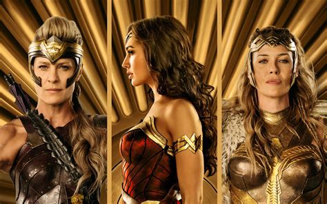 download wallpapers wonder woman 2017 hippolyta antiope robin wright gal gadot connie