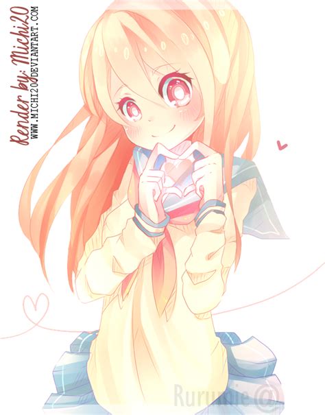 Heart Girl Anime Render By Michi20 On Deviantart