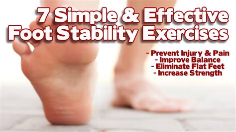 Foot Stability Part 2 Step By Step Exercise Solutions For Correcting