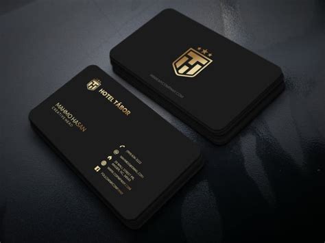 Try our fine dining restaurant templates to give your customers that sense of exquisite service. Create 2 side luxury business card design by Mahmodulbd2